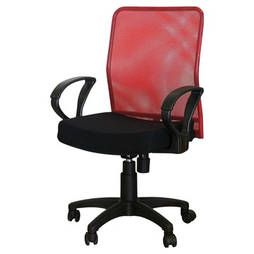 收納王妃 台灣製造透氣電腦椅 NP-01  紅色  44 x 59 x 105 cm