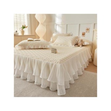 2024新款夏季乳膠涼席夏被四件套夏天可機洗床笠床裙款冰絲軟席子