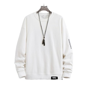 【CS22】超大尺碼假兩件休閒圓領寬鬆大學T上衣M-8XL