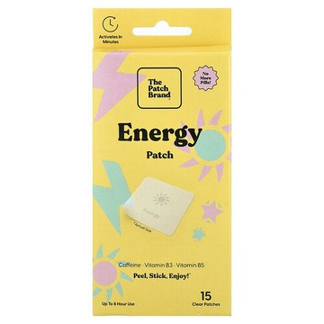 The Patch Brand, 能量支援貼片，15 片透明貼片