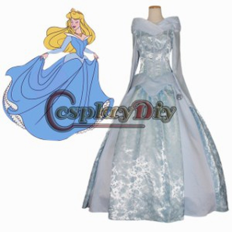 高品質 高級コスプレ衣装 眠れる森の美女 風 オーロラ姫 タイプ オーダーメイド ドレス Sleeping Beauty Princess  Aurora Fancy Dress | LINEショッピング