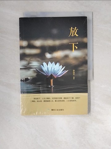 【書寶二手書T3／社會_W9S】放下_簡體_李浩天