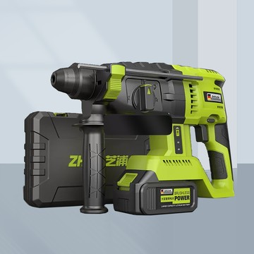 衝擊鑽 無刷充電電錘 鋰電池沖擊鉆 混凝土電鉆鎬 工業級大功率多功能電鑽