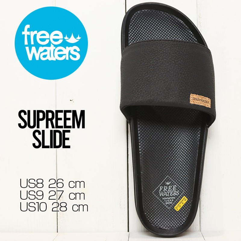 freewaters フリーウォータース SUPREEM SLIDE (UNISEX) サンダル アウトドアサンダル ストラップサンダル  ビーチサンダル スライドサンダル FW21SM071（US9 ( 27cm )） | LINEブランドカタログ