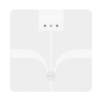 Medisana 藍牙24合1多功能體脂計  BS 340 connect  白色  1個