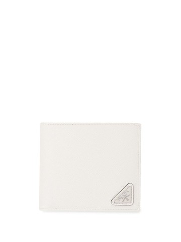 Prada - Saffiano leather bi-fold wallet - men - Leather - One Size - White
