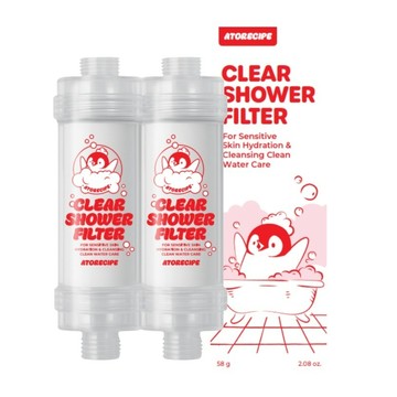 【官方直營🏆】韓國🚿ATORECIPE 紅企鵝 🚿維他命C香氛沐浴過濾器 2入組 香氛濾芯 淋浴過濾器