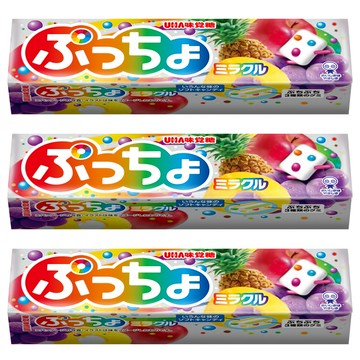 UHA 味覺糖 普超條糖，綜合水果口味  50g  3條