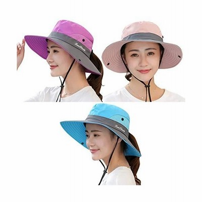 Uvカット 日よけ 帽子 サファリハット 折りたたみ あご紐 紫外線対策 日焼け防止 自転車旅行 ハイキング 軽量 小顔 通販 Lineポイント最大get Lineショッピング