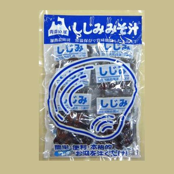 「青森県産」ギフトセットＡ（大和しじみ汁8食・ほたてみそ汁7食・大人のしじみスープ7食　各1袋）化粧箱：しじみちゃん本舗