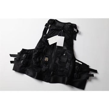 自主 山系 2.0 vest 聯名款暗黑風戶外機能疊穿網眼戰術馬甲背心