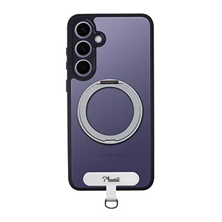 Moxbii 【KINO系列】 三星Samsung (For Galaxy S24 Plus) 旋轉磁吸支架+掛片保護殼