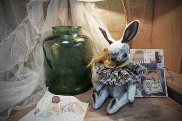 圓元獸 手工幻獸 No.2 (23.5cm) OOAK 關節可動 泰迪熊