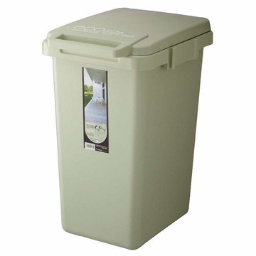 (森林系列)連結式環保垃圾桶 45L - 三色 深綠色