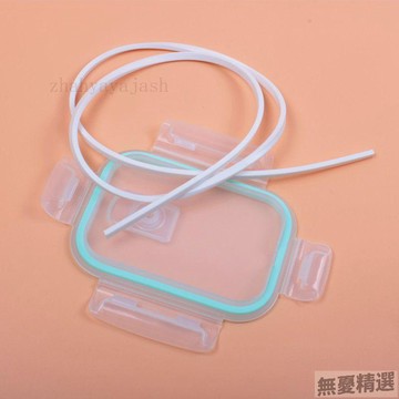💖嚴選優品飯盒蓋子硅膠密封條防黴防漏樂扣保鮮盒密封圈食品級飯盒配件通用