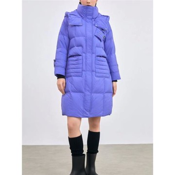 冬女極寒戶外時尚中長款羽絨服