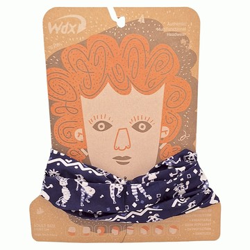 wind 多功能頭巾  均碼  藍色  1個