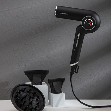 TESCOM 沙龍速乾修護離子吹風機(黑)-TD980【墊腳石】