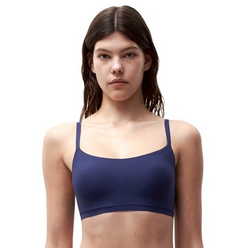 【Chantelle Lab】SoftStretch_U領Bralette無痕涼感無鋼圈內衣_(16A20_023海軍藍