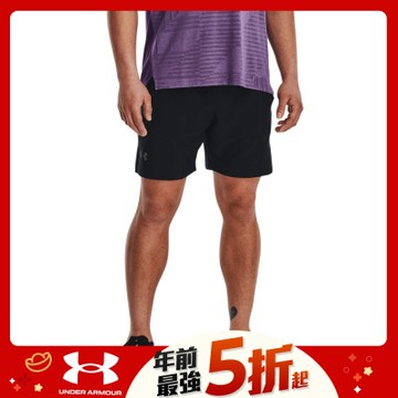 【UNDER ARMOUR】UA 男 LAUNCH PRO 7吋 2in1短褲_1376831-001