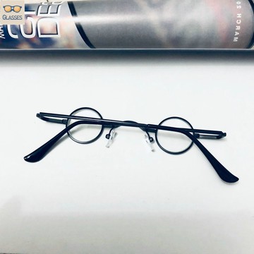 小圓框老花眼鏡 復古小圓迷你老花鏡 新款圓形框架 眼鏡復古原宿風老人閱讀眼鏡