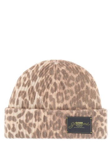 ganni woolen hat