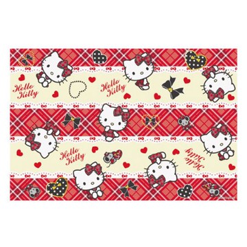 【震撼精品百貨】凱蒂貓_Hello Kitty~日本SANRIO三麗鷗 Kitty 野餐墊90X60CM-格子蕾絲*24838