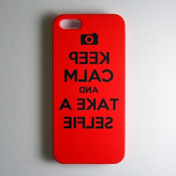 SO GEEK 手機殼設計品牌 THE SELFIE GEEK TAKE A SELFIE款 (紅)