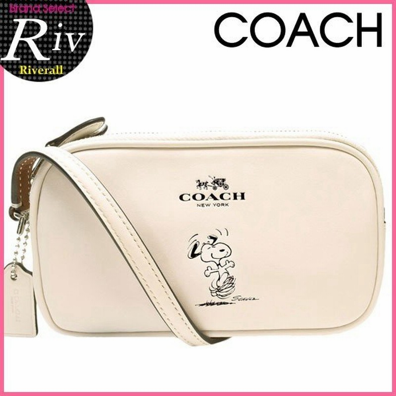 コーチ ミニショルダー バッグ Coach ショルダーバッグ スヌーピー Snoopy Peanuts 財布 ショルダーウォレット 新作 F 通販 Lineポイント最大0 5 Get Lineショッピング