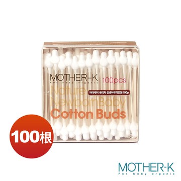 韓國MOTHER-K 100%純棉 安全棉花棒