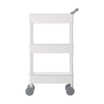 大車輪推車 三層 白色 AQ603-4