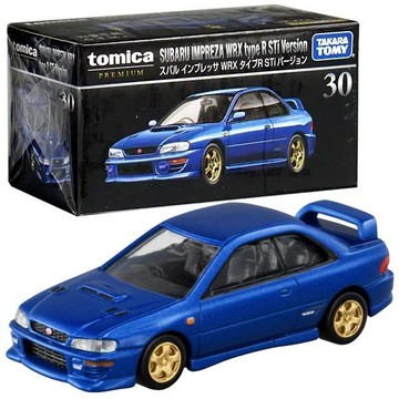 【美國媽咪】TOMICA PREMIUM 黑盒 30 速霸陸 Impreza WRX Type R Stiversion