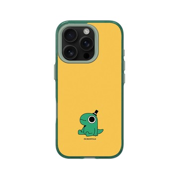 iPhone 16 Pro Clear 憂墨綠 - 怪奇事物所 Incrediville - 靜待餵食