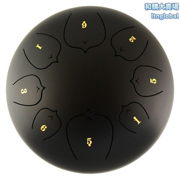 【空靈忘憂】鋼舌鼓 手碟鼓 打擊樂器 兒童樂器 8音12寸 冥想胎教 禪意禮品 音樂啟蒙