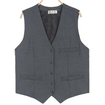 多口袋西裝馬甲男坎肩中老年人男款馬褂寬松大碼男士休閑馬夾背心