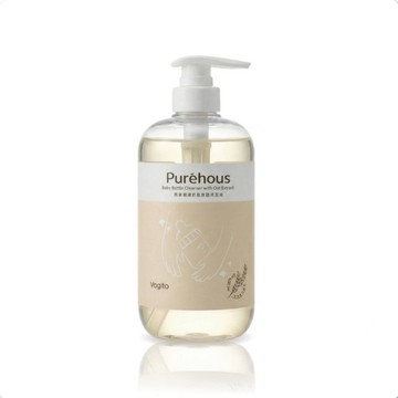 Puréhous 燕麥親膚奶瓶食器清潔系列(清潔液800ml/慕斯500ml)