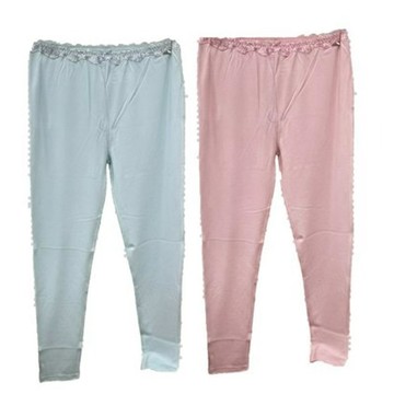 02A510_P2503負離子女長褲/粉.藍(M,L)