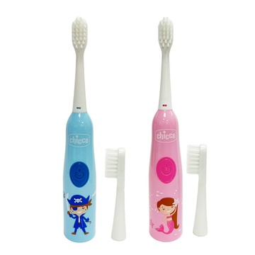 chicco 兒童電池式電動牙刷(可替換刷毛)-多款