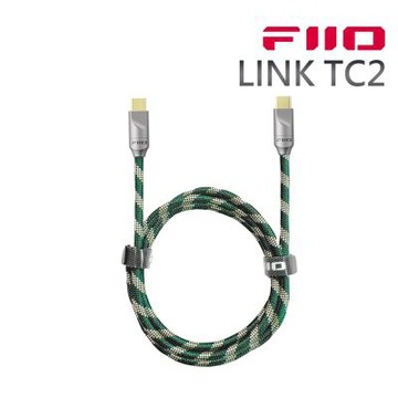 FIIO LINK TC2 雙Type-C數位音訊數據傳輸線-150cm