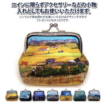 【Sayaka紗彌佳】文藝復興風格藝術古典畫作小口金零錢包