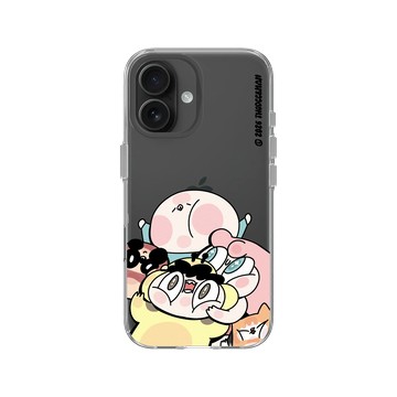 iPhone 16 Clear Case（相機按鈕） 透明 - 鹿人 Twodeerman - 鹿人宇宙抱成一團