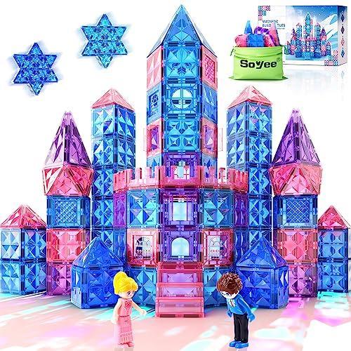 Diamond Magnetic Tiles Toys Age 6ー7 6ー8 3ー5, Frozen Toys