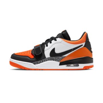 Nike Air Jordan Legacy 312 Low 男鞋 黑白橘色 魔鬼氈 氣墊 休閒鞋 CD7069-118