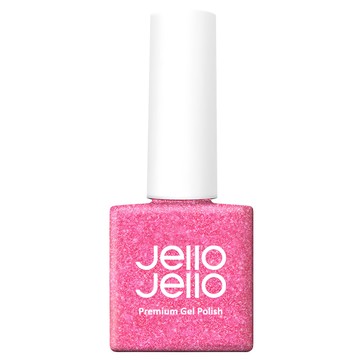 Jello Jello 亮片系列 彩色美甲凝膠 多款亮片與發光亮片的獨特組合  JG-09 Pink Leon  10ml  1件