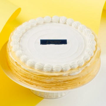 3日內出貨【法蕾．熊】原味千層蛋糕/8吋 ∣ 摩羯座生日快樂 聖誕節蛋糕 生日蛋糕 企業慶生 朋友聚會