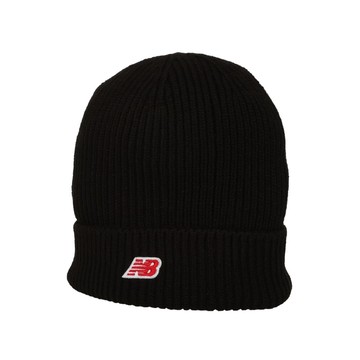 NEW BALANCE 毛線帽(防曬 遮陽 保暖 帽子 NB「LAH51020BK」≡排汗專家≡