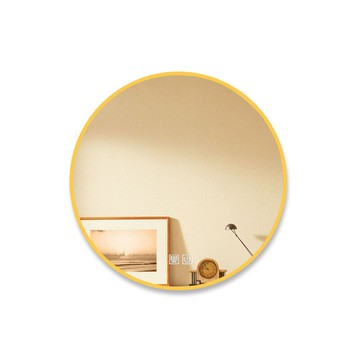 圓形帶燈智能鏡掛墻式衛生間洗手臺鏡子多功能防霧LED智能浴室鏡[DD150110]