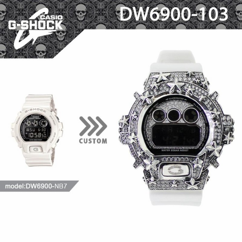 G-SHOCK CUSTOM ジーショック カスタム 腕時計 DW-6900 DW6900NB