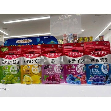 日本UHA味覺糖 10日 軟糖錠 5種口味