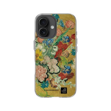 iPhone 16 Clear 透明 - Van Gogh Museum - Vincent 的花朵-50週年紀念款